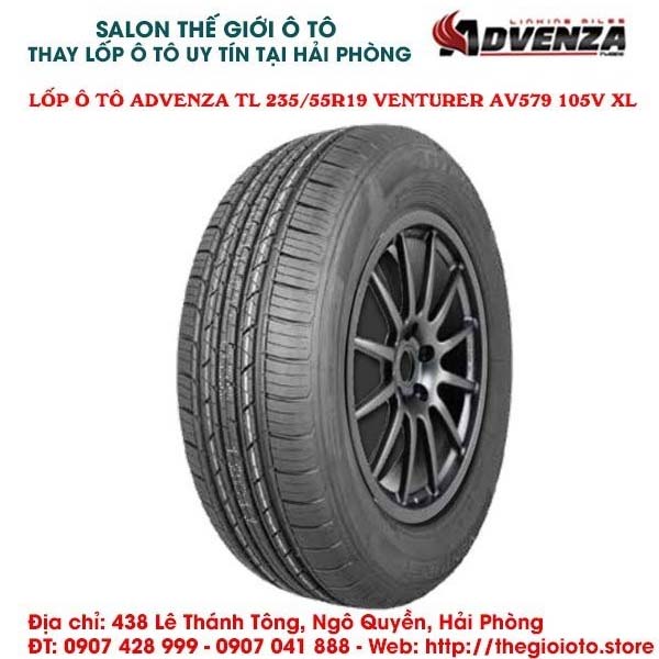 Lốp Advenza TL 235 /55R17 Venturer AV579